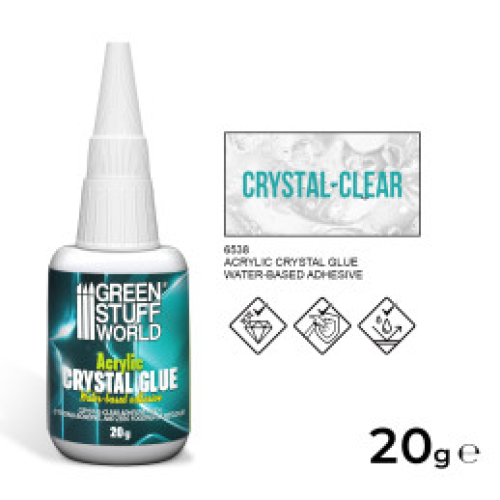 Greenstuff World Acrylic Crystal Glue 20 g (GP1ltr=300€)